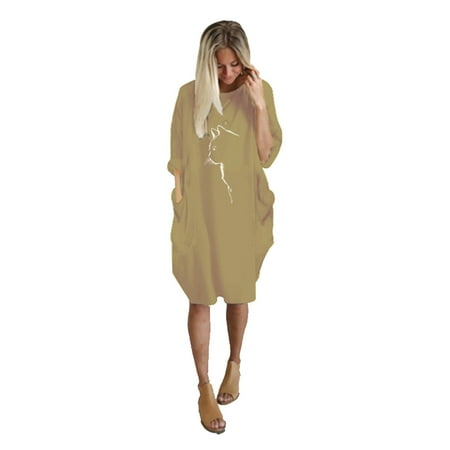 Long Sleeve Dress for Women Summer Dress Womens Jumper Oversized Cat Printed Short Sleeve Pocket Pullover Mini Dress Summer Dresses for Women 2022 Valentines Day Dress Clearance Off-White S
Long Sleeve Dress for Women Summer Dress Womens Jumper Oversized Cat Printed Short Sleeve Pocket Pullover Mini Dress Summer Dresses for Women 2022 Valentines Day Dress Clearance Off-White S