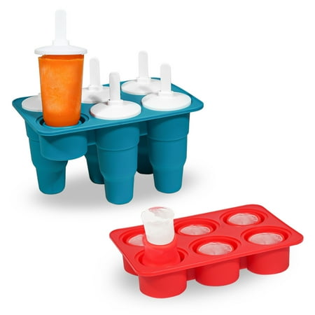 wirlsweal Ice Cream Mold Flexible Foldable with Lid Round Wide Application DIY Silicone 6 Holes Popsicle Maker Kitchen Accessories
wirlsweal Ice Cream Mold Flexible Foldable with Lid Round Wide Application DIY Silicone 6 Holes Popsicle Maker Kitchen Accessories