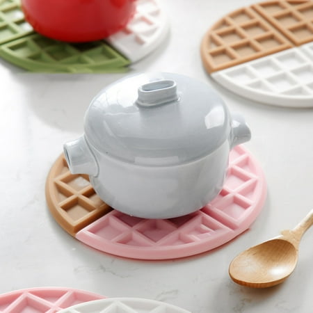 Caihezhi Creative Waffle Shape Placemat More Thicken Elastic Silicone Dinner Mat for Home
Caihezhi Creative Waffle Shape Placemat More Thicken Elastic Silicone Dinner Mat for Home