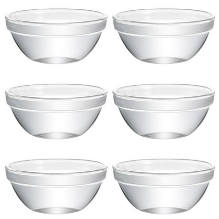 NUOLUX 6Pcs Glass Pudding Molds Jelly Bowls Food Containers Dessert Bowls for Home (Transparent)
NUOLUX 6Pcs Glass Pudding Molds Jelly Bowls Food Containers Dessert Bowls for Home (Transparent)