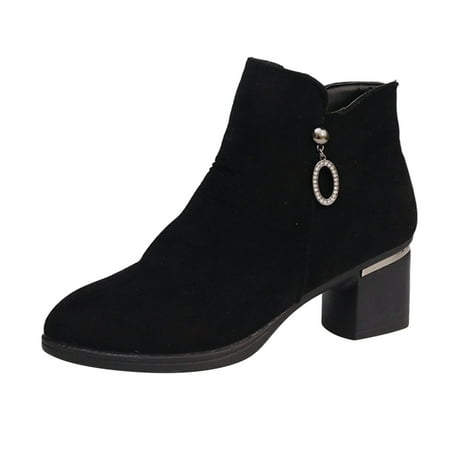 Qufokar Knee High Wide Calf Boots for Women Size 10 Wide Width Boots for Women Booties Fashion Women Flock Solid Color Rhinestones Autumn Thick Sole Square Heels Zipper Short Booties Round Toe Shoes
Qufokar Knee High Wide Calf Boots for Women Size 10 Wide Width Boots for Women Booties Fashion Women Flock Solid Color Rhinestones Autumn Thick Sole Square Heels Zipper Short Booties Round Toe Shoes