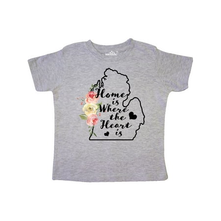 Inktastic Michigan Home is Where the Heart is with Watercolor Floral Gift Toddler Boy or Toddler Girl T-Shirt
Inktastic Michigan Home is Where the Heart is with Watercolor Floral Gift Toddler Boy or Toddler Girl T-Shirt