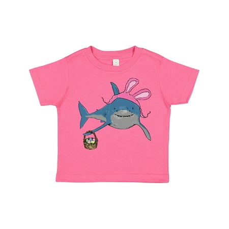 Inktastic Easter Bunny Shark Hunt Gift Toddler Boy or Toddler Girl T-Shirt