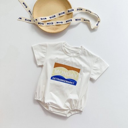 CoCopeaunts Baby Romper Kid Clothes Summer Cartoon Monday Letter Pattern Short Sleeve Crew Neck Bodysuit Newborn Cotton Jumpsuit Boy Girls
CoCopeaunts Baby Romper Kid Clothes Summer Cartoon Monday Letter Pattern Short Sleeve Crew Neck Bodysuit Newborn Cotton Jumpsuit Boy Girls