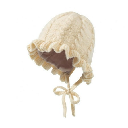 Cute Ruffled Lace Autumn And Winter Children S Hat Knitted Hat 0-4 Years Old Infant Warm Hat Ear Protection
Cute Ruffled Lace Autumn And Winter Children S Hat Knitted Hat 0-4 Years Old Infant Warm Hat Ear Protection