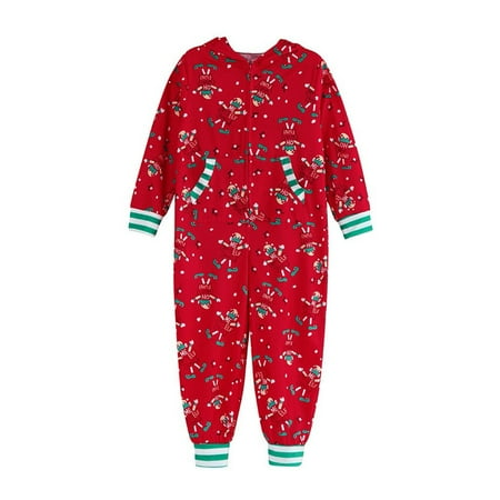 Family Matching Outfits Child Kids Cartoon Hood Romper Jumpsuit Sleepwear Christmas Birthday Party Casual Family Matching Pajamas Red 7 Years - 8 Years
Family Matching Outfits Child Kids Cartoon Hood Romper Jumpsuit Sleepwear Christmas Birthday Party Casual Family Matching Pajamas Red 7 Years - 8 Years