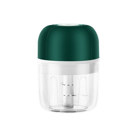 Electric Garlic Chopper Portable Mini Food Processor Wireless Vegetable Masher With USB Charging Waterproof Garlic Masher Mincer For O-nion Meat Spices 250ML
Electric Garlic Chopper Portable Mini Food Processor Wireless Vegetable Masher With USB Charging Waterproof Garlic Masher Mincer For O-nion Meat Spices 250ML
