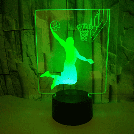TIMPCV Basketball Night Light 3D Shoot Night Lamp 16 Colors Optical Illusion Touch Remote Control with Acrylic Best Birthday Christmas Gifts (Style P)
TIMPCV Basketball Night Light 3D Shoot Night Lamp 16 Colors Optical Illusion Touch Remote Control with Acrylic Best Birthday Christmas Gifts (Style P)