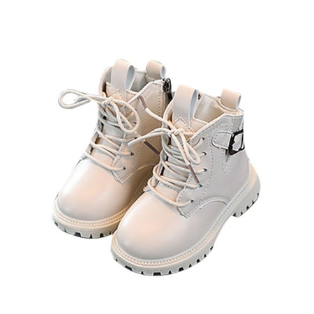 Lacyhop Girls Boys Combat Boot Side Zipper Ankle Boots Lace Up Booties School Lightweight Shoes British Mid Calf Fashion Bootie Beige 8C
Lacyhop Girls Boys Combat Boot Side Zipper Ankle Boots Lace Up Booties School Lightweight Shoes British Mid Calf Fashion Bootie Beige 8C