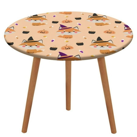 Bybiment Round Fitted Tablecloth with Elastic Edge Cute Baby Fox Halloween Decorative Tablecloth Table Cover 43 Inch
Bybiment Round Fitted Tablecloth with Elastic Edge Cute Baby Fox Halloween Decorative Tablecloth Table Cover 43 Inch