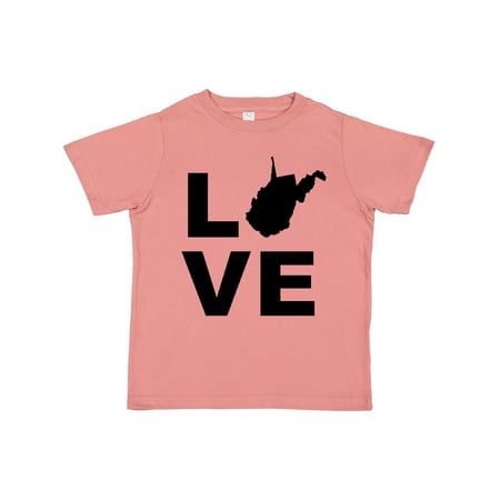 Inktastic Love West Virginia Gift Toddler Boy or Toddler Girl T-Shirt