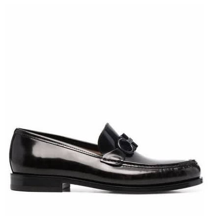 Salvatore Ferragamo Men s Gancini Ornament Moccasin Brand Size 6.5