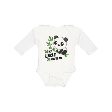 Inktastic My Uncle Loves Me- Cute Panda Gift Baby Boy or Baby Girl Long Sleeve Bodysuit
Inktastic My Uncle Loves Me- Cute Panda Gift Baby Boy or Baby Girl Long Sleeve Bodysuit
