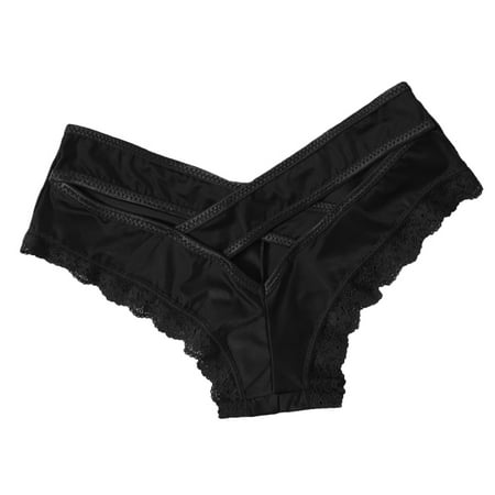 Sehao Underwear For Women Lace Underwear Low Rise Panty Stretch Underwear Home Sleep Panties Black XL
Sehao Underwear For Women Lace Underwear Low Rise Panty Stretch Underwear Home Sleep Panties Black XL
