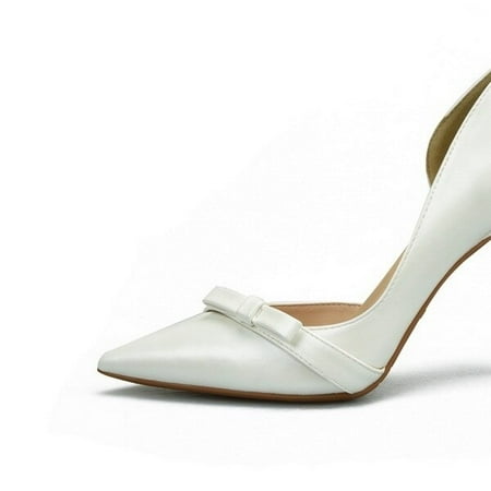 YCNYCHCHY 3 Colors Sweet Bowtie Pointed Toe Women Pumps New Fashion Sheepskin Leather Sexy Side Cut-Outs High Heels Shoes
YCNYCHCHY 3 Colors Sweet Bowtie Pointed Toe Women Pumps New Fashion Sheepskin Leather Sexy Side Cut-Outs High Heels Shoes