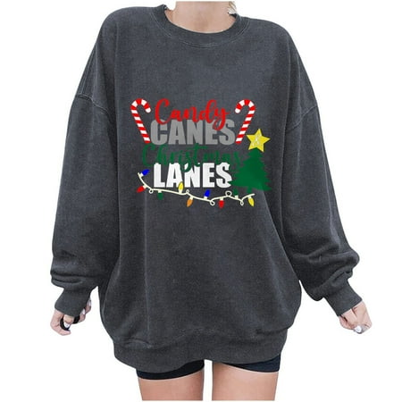 Aueoeo Workout Clothes For Women Womens Blouses For Work Professional Women Scrub Tops Women S Fashion Loose Long Sleeve Round-Neck Blouse Christmas Printing T-Shirt Tops
Aueoeo Workout Clothes For Women Womens Blouses For Work Professional Women Scrub Tops Women S Fashion Loose Long Sleeve Round-Neck Blouse Christmas Printing T-Shirt Tops