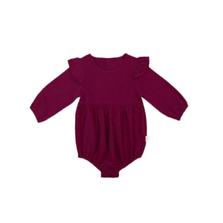 Lovely Baby Toddler Girl Knitted Ruffles Long Sleeve Romper Bodysuit (100/2-3 Years Plum)
Lovely Baby Toddler Girl Knitted Ruffles Long Sleeve Romper Bodysuit (100/2-3 Years Plum)