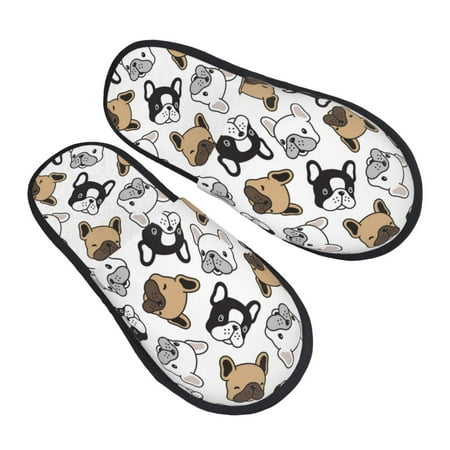 Kdxio French Bulldog3 Pattern Slippers for Women Memory Foam Fuzzy House Slippers Bedroom Non-slip Warm Womens Slippers
Kdxio French Bulldog3 Pattern Slippers for Women Memory Foam Fuzzy House Slippers Bedroom Non-slip Warm Womens Slippers