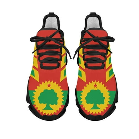 Oromo Red Green Yellow Flag Print Sneakers Outdoor Travel Comfortable Soft Running Shoes Ladies Round Toe Footwear
Oromo Red Green Yellow Flag Print Sneakers Outdoor Travel Comfortable Soft Running Shoes Ladies Round Toe Footwear