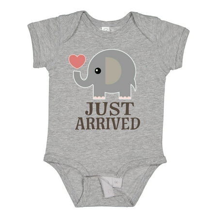 Inktastic Just Arrived Baby Elephant Gift Baby Boy or Baby Girl Bodysuit
Inktastic Just Arrived Baby Elephant Gift Baby Boy or Baby Girl Bodysuit