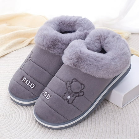 Gubotare Men Slippers Men s Comfortable House Slippers with Memory Foam Soft Knitted Bedroom Shoes with Warm Plush Lining Gray 10
Gubotare Men Slippers Men s Comfortable House Slippers with Memory Foam Soft Knitted Bedroom Shoes with Warm Plush Lining Gray 10