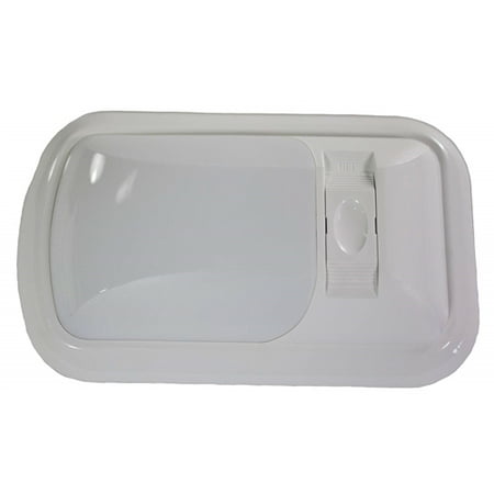 Arcon 20713 LED Euro-Style Light With Switch - White Lens - Soft White