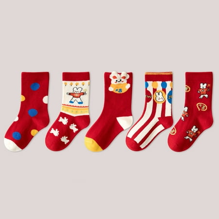 Qazqa Baby And Children Stockings Fashion New Year Red Socks Cute Cartoon Animal Rabbit Pattern Comfortable And Warm
Qazqa Baby And Children Stockings Fashion New Year Red Socks Cute Cartoon Animal Rabbit Pattern Comfortable And Warm