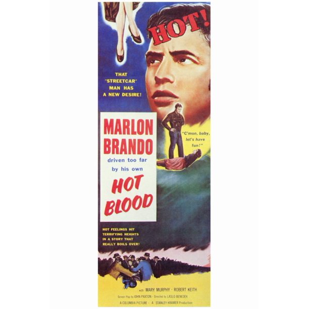Hot Blood POSTER (27x40) (1956) (Style B)