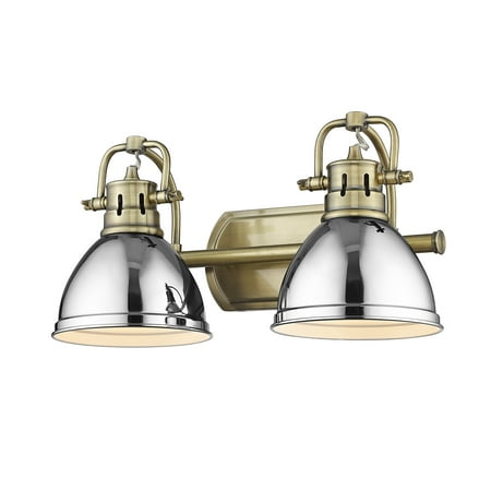 Golden Lighting Duncan 2 Light Bath Vanity
Golden Lighting Duncan 2 Light Bath Vanity