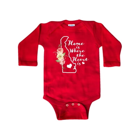 Inktastic Delaware Home is Where the Heart is with Watercolor Floral Gift Baby Boy or Baby Girl Long Sleeve Bodysuit
Inktastic Delaware Home is Where the Heart is with Watercolor Floral Gift Baby Boy or Baby Girl Long Sleeve Bodysuit