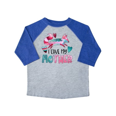 Inktastic I Love My Mother Pink and Blue Fox with Hearts Gift Toddler Boy or Toddler Girl T-Shirt
Inktastic I Love My Mother Pink and Blue Fox with Hearts Gift Toddler Boy or Toddler Girl T-Shirt