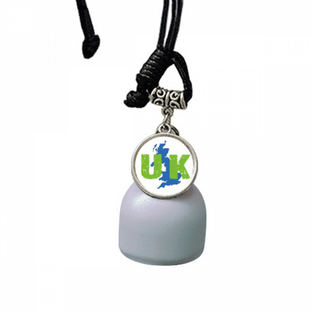 Map British Combination Europe Wind Chimes Bell Car Pendant