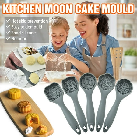 CYMMPU PP Cake Mould Clearance Mid-Autumn Moon Cake Mold Crystal Moon Cake Mold Chinese Moon Cake Mold Grey
CYMMPU PP Cake Mould Clearance Mid-Autumn Moon Cake Mold Crystal Moon Cake Mold Chinese Moon Cake Mold Grey