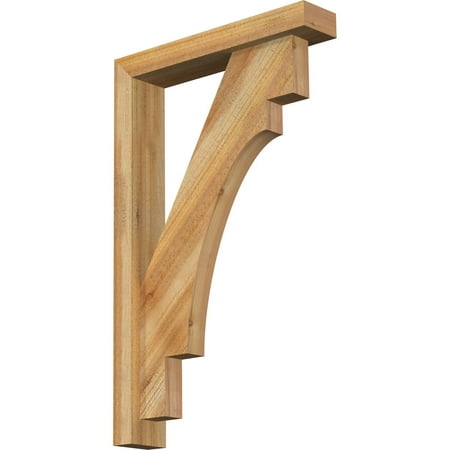 Ekena Millwork 4 W x 20 D x 32 H Merced Block Rough Sawn Bracket w/ Offset Brace Western Red Cedar
Ekena Millwork 4 W x 20 D x 32 H Merced Block Rough Sawn Bracket w/ Offset Brace Western Red Cedar