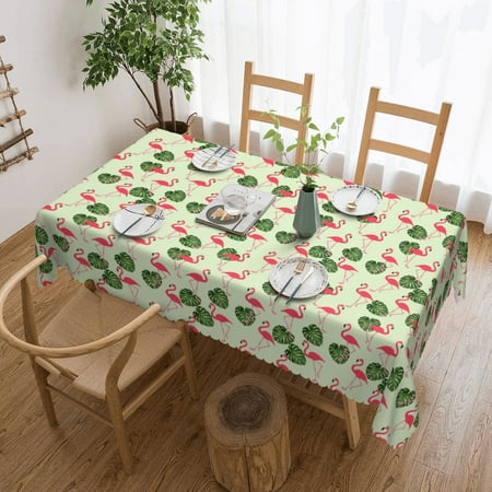 Tablecloth Flamingo Wallpaper Table Cloth For Rectangle Tables Waterproof Resistant Picnic Table Covers For Kitchen Dining/Party(54x72in)
Tablecloth Flamingo Wallpaper Table Cloth For Rectangle Tables Waterproof Resistant Picnic Table Covers For Kitchen Dining/Party(54x72in)