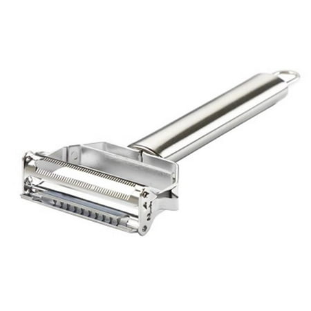 Stainless Steel 2 In 1 Vegetable Tool Kitchen Julienne Vegetable Potato Peeler Supplies Fruit Grater Peeler
Stainless Steel 2 In 1 Vegetable Tool Kitchen Julienne Vegetable Potato Peeler Supplies Fruit Grater Peeler