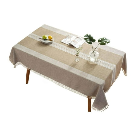 Tablecloth Water Repellent Print Tablecloth Rectangle Tassel Tablecloth Wipe Clean for Home Kitchen Decoration Khaki
Tablecloth Water Repellent Print Tablecloth Rectangle Tassel Tablecloth Wipe Clean for Home Kitchen Decoration Khaki