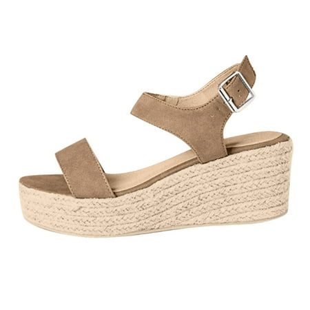 CLZOUD Women s Sport Sandals Beige Women s Open Toe Buckle Ankle Strap Sandals Wedges Summer Weave Breathable Shoes 42
CLZOUD Women s Sport Sandals Beige Women s Open Toe Buckle Ankle Strap Sandals Wedges Summer Weave Breathable Shoes 42