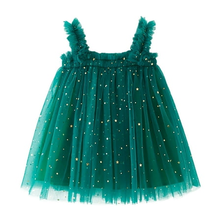 Toddler Girls Sleeveless Star Moon Tulle Holiday Party Clothing Dress Dance Party Princess Dresses Casual Cute Comfy Outdoor Wear
Toddler Girls Sleeveless Star Moon Tulle Holiday Party Clothing Dress Dance Party Princess Dresses Casual Cute Comfy Outdoor Wear