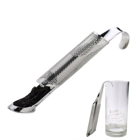 Pipe Tea Infuser|Stainless Steel Strainer for Tea|Stick Pipe Tea Filter for Loose Tea Leaf Food Grade Fine Mesh Teaware Steeper
Pipe Tea Infuser|Stainless Steel Strainer for Tea|Stick Pipe Tea Filter for Loose Tea Leaf Food Grade Fine Mesh Teaware Steeper