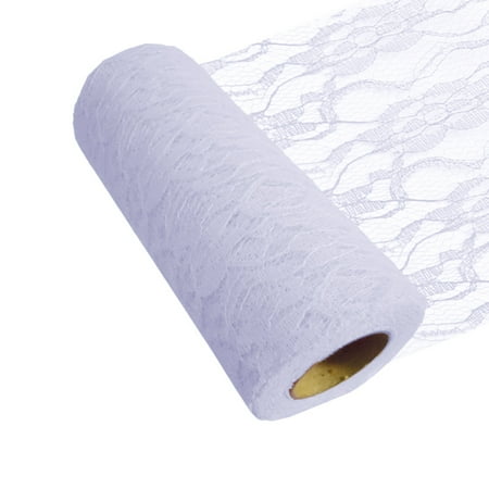 Lace Roll Table Runner Chair Sash DIY Wedding Bouquet Craft Dressmaker Decor 15CM * 9M (White)
Lace Roll Table Runner Chair Sash DIY Wedding Bouquet Craft Dressmaker Decor 15CM * 9M (White)