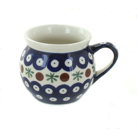 Blue Rose Polish Pottery Nature Small Bell Shape Mug
Blue Rose Polish Pottery Nature Small Bell Shape Mug