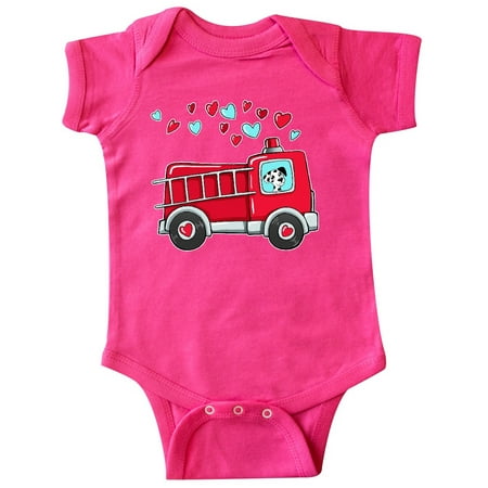 Inktastic Valentine Fire Truck with Cute Dalmatian and Hearts Gift Baby Boy or Baby Girl Bodysuit
Inktastic Valentine Fire Truck with Cute Dalmatian and Hearts Gift Baby Boy or Baby Girl Bodysuit