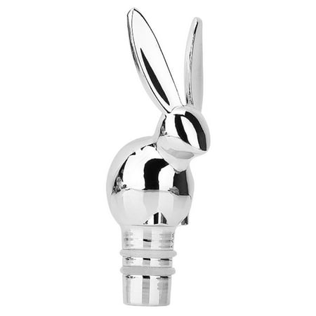 

Hemoton Stopper Bottle Decorative Beverage Easter Cork Bunny Sealer Saver Plugs Metal Reusable Plug Caps Red