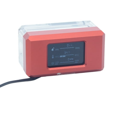 Freezemod Digital Thermometer Water Cooling System Flow Temperature Meter LSJ-ZN
Freezemod Digital Thermometer Water Cooling System Flow Temperature Meter LSJ-ZN