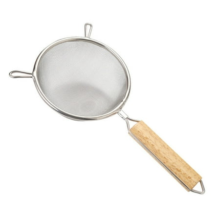 Jygee Stainless Double Net Strainers with Wood Handle Double fine net strainer and Hooks Fine Home Kitchenware 18cm
Jygee Stainless Double Net Strainers with Wood Handle Double fine net strainer and Hooks Fine Home Kitchenware 18cm