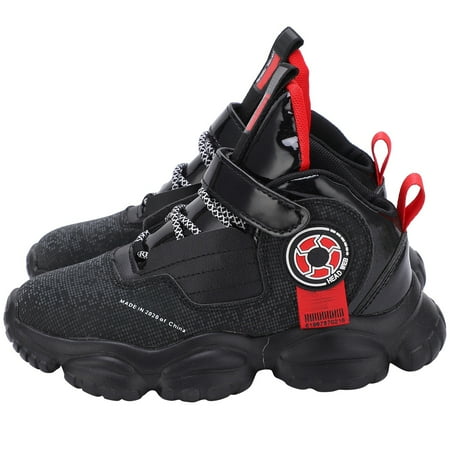 Children Sneakers Soft Lightweight Anti Collision Toe Comfortable Sole PU Leather Texture Kids Sports Sneakers For Spring For Autumn Black 28
Children Sneakers Soft Lightweight Anti Collision Toe Comfortable Sole PU Leather Texture Kids Sports Sneakers For Spring For Autumn Black 28