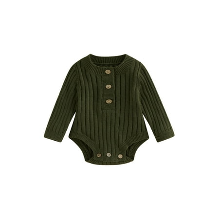 Bagilaanoe Newborn Baby Girl Boy Knit Rompers Sweater Long Sleeve Bodysuits 3M 6M 12M 18M 24M Infant Casual One Piece Short Jumpsuit
Bagilaanoe Newborn Baby Girl Boy Knit Rompers Sweater Long Sleeve Bodysuits 3M 6M 12M 18M 24M Infant Casual One Piece Short Jumpsuit
