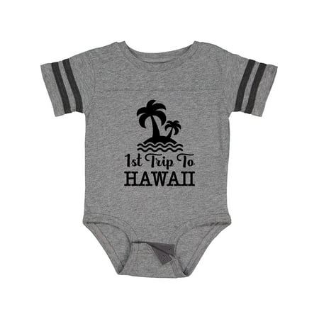 Inktastic First Trip to Hawaii Vacation Gift Baby Boy or Baby Girl Bodysuit