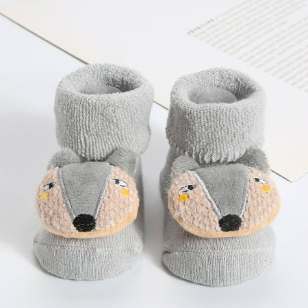 Quealent Baby Winter Socks Newborn Glue Dispensing Floor Socks Floor Crawling Socks Girls Need F 0-12 Months
Quealent Baby Winter Socks Newborn Glue Dispensing Floor Socks Floor Crawling Socks Girls Need F 0-12 Months
